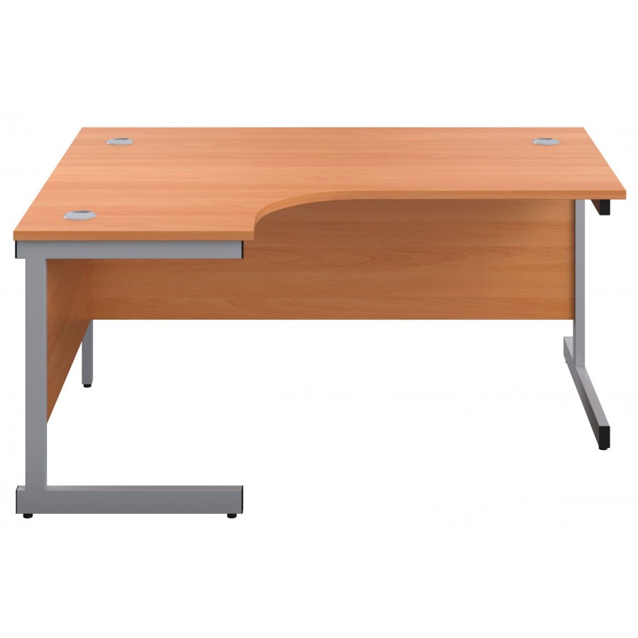 Olton Single Cantilever Corner Office Desk